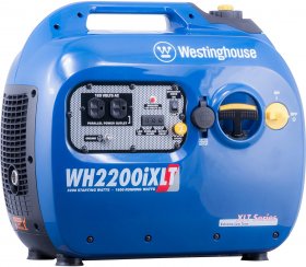 WH2200iXLT Super Quiet Portable Inverter Generator 1800 Rated & 2200 Peak Watts, Gas Powered