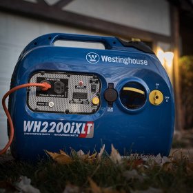 Westinghouse WH2200iXLT Super Quiet Portable Inverter Generator 1800 Rated & 2200 Peak Watts, Gas Powered
